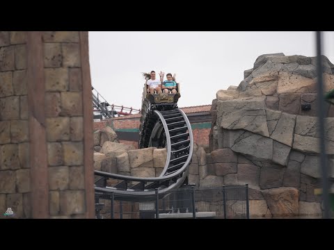 Ten Ekipa Kolejka Górska - Light Explorers - POV - Energylandia - Vekoma - Family Boomerang