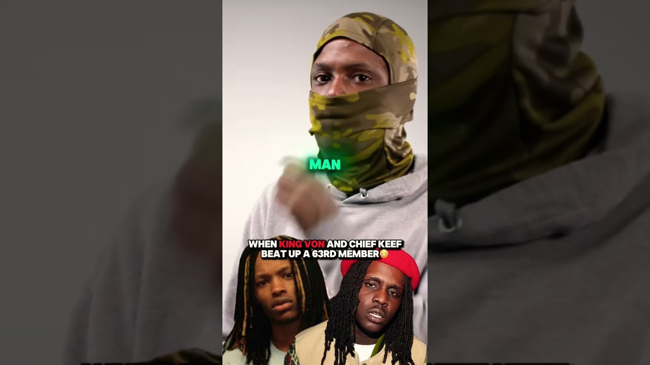 Cartoon lump on his head 😭😭#kingvon #chicago #drill #bd