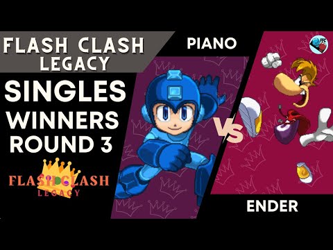 Flash Clash Legacy: Winners Round 3 - Piano (Megaman) vs Ender (Rayman)