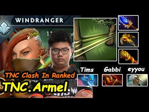 TNC Armel - [Windranger] MIDLANE Insane Shackleshot vs Gabbi Tims TNC Clash in Ranked Dota 2 7.22