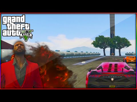HOVER JET BATTLES & AIRCRAFT CARRIER?! (GTA 5 Funny Moments)