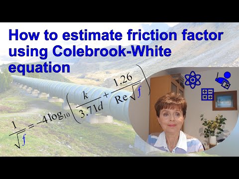 How to estimate friction factor using Colebrook-White equation