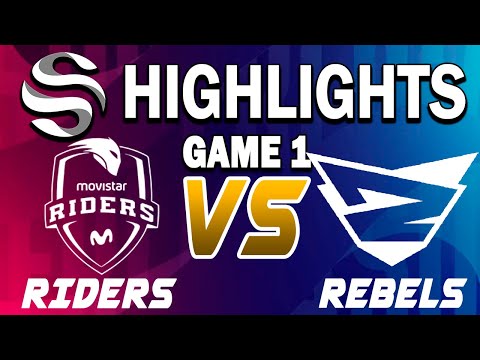 Movistar Riders vs Rebels Gaming Game 1 Highlights - LEAGUE OF LEGENDS - SUPERLIGA - PLAYOFFS