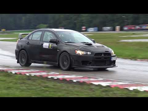 Bobak Przemysław - Mitsubishi EVO X - SuperOES 8 Runda  Tor Kielce 11-08-2018