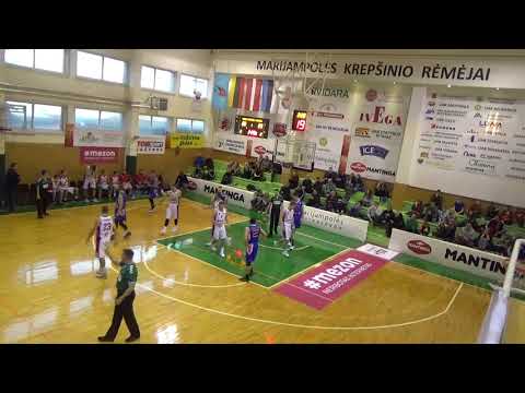 Mezon NKL rungtynės: Marijampolės "Sūduva-Mantinga" - "Palanga" [2017.11.04]