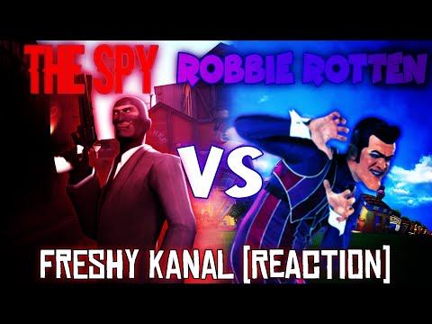 This Man Don't Miss!!!! The Spy vs Robbie Rotten | Freshy Kanal | Reaction