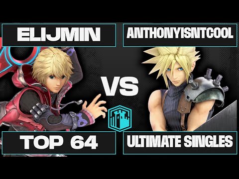 WTDSA 2025 T64 - Elijmin (Shulk) Vs. AnthonyIsntCool (Cloud) Smash Ultimate - SSBU