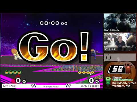 SG 18-5.1 Melee WF - PF | Nick (Fox, Ice Climbers) vs WAS | Scooby (Sheik)