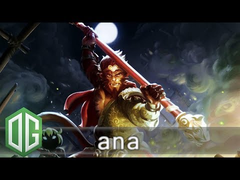 [ 34 KILLS!!! ] OG.Ana Monkey King ft. Fly - Gameplay - Ranked Match - OG Dota 2.