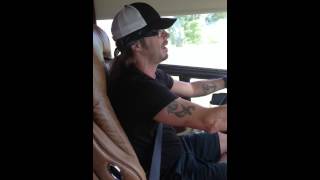 Bret Michaels Drives His Own Rock My RV To The Next City