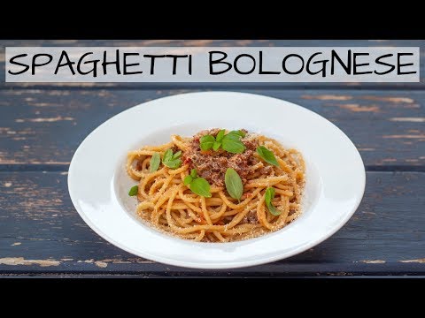 How To Make Spaghetti Bolognese (EASY meat sauce recipe) | Jono Ren