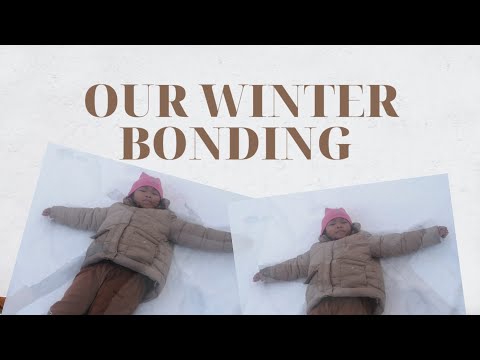 Miyah enjoying in the snow | Myrvold Familie