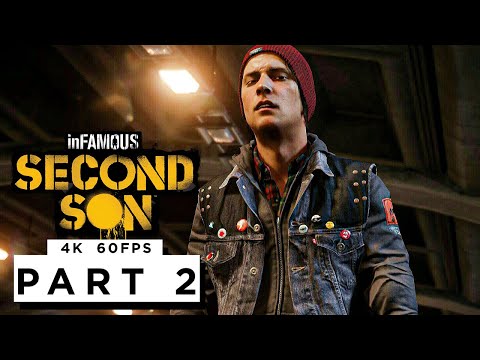 INFAMOUS SECOND SON PS5 Walkthrough Gameplay Part 2 - (4K 60FPS)