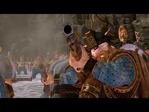TOMB KINGS vs DWARFS - Total War WARHAMMER 2 Cinematic Battle Machinima