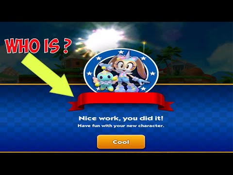 Sonic Dash - New Character Unlocked Unicorn Cream - All 62 Characters Unlocked Android Gameplay Run