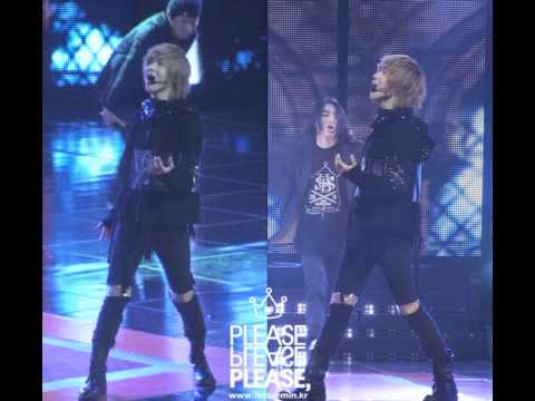 110120 Taemin 'Lucif3r' long note dual fancam @ Seoul Music Award