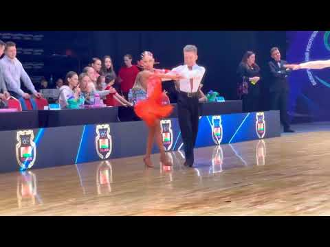 Minsk Open 2021 Komarnytskyi - Cherkovska Junior 1 Open La Pasodoble