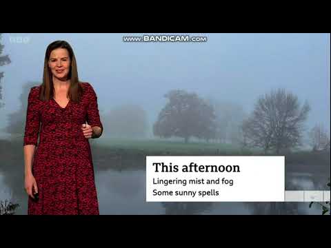 (HD) Alexis Greene BBC ONE South Today weather December 1st 2022