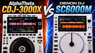 Denon DJ SC6000 vs AlphaTheta CDJ-3000X - RGB Waveform