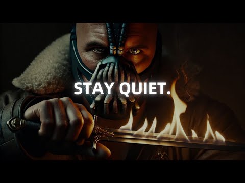Until It's Done Tell None - Bane Motivational Speech (Powerful)