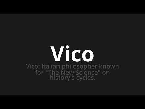 How to pronounce Vico