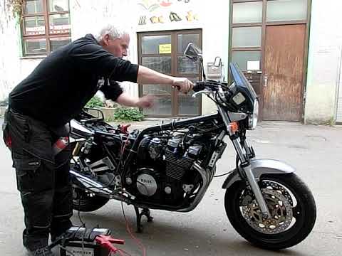 Yamaha XJR 1200 4PU Schlachtfahrzeug