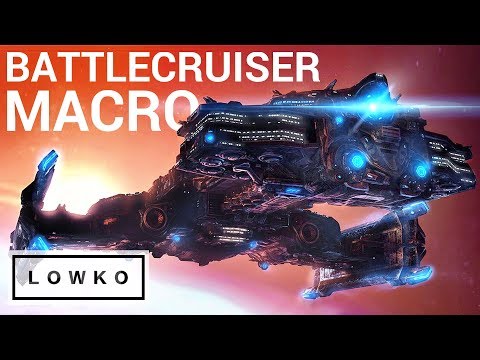 StarCraft 2: BATTLECRUISERS IN A MACRO GAME!