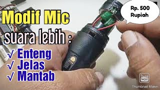 Download lagu Modifikasi Microphone agar suara lebih jernih enteng dan tidak feedback mp3