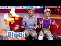 Blippi And Meekah Learn To Roller Skate Fun And Educational Videos For Kids