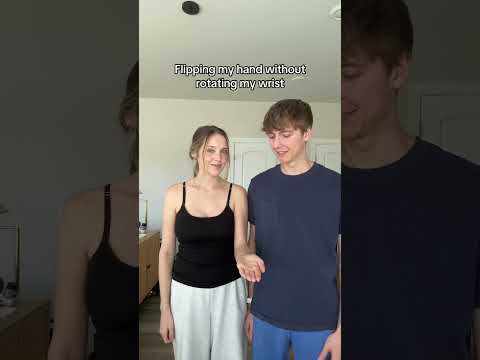 How did she flip her hands without rotating her wrist 🤯