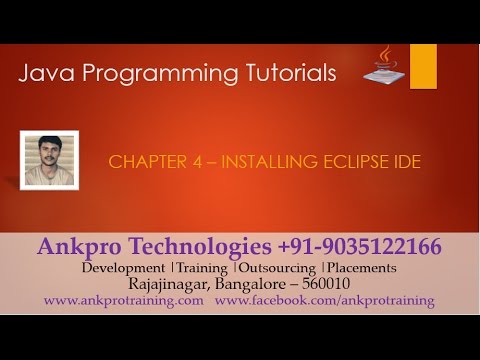 Java For Beginners Chapter 4 Installing Eclipse Ide