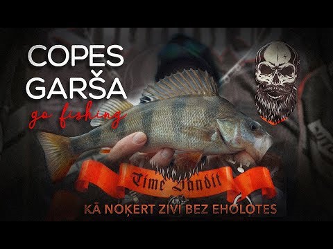 Copes Garša in Liepaja - How to catch fish without sonar! (LAT, ENG subs)