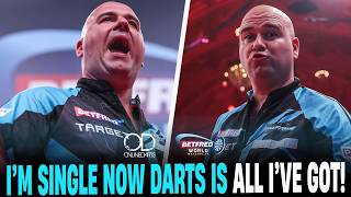 "Darts is all I've got" Rob Cross if you miss the Matchplay you're doing something wrong