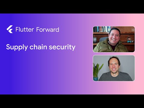 Software supply chain security for Flutter and its ecosystem