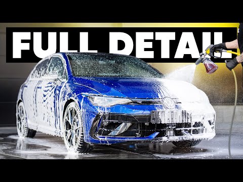 How I Wash, Polish & Coat a New VW Golf 8 R - Full Detail