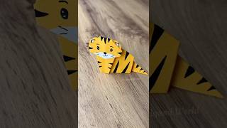 EASY ORIGAMI TIGER FOR BEGINNERS TUTORIAL | HOW TO MAKE ORIGAMI TIGER EASY STEP BY STEP