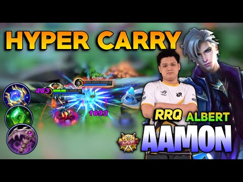 Albert Aamon Super Aggressive Gameplay [ Top Global Aamon Best Build ] By RRQ Albert - Mobile Legend