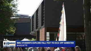 NMU Students Explore Fall Fest to Kick Off Semester