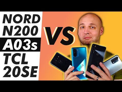 GCam Budget Comparison and Benchmark (TCL 20 Se vs Samsung A03s vs Nord N200 5g)