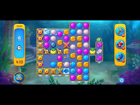 Fishdom level 12158 no boosters フィッシュダム ノーマル