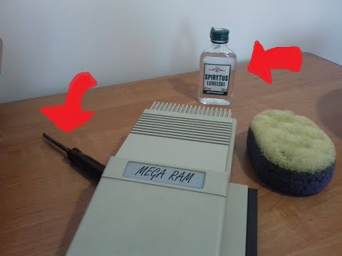 Renowacja rozszerzenia pamięci Mega Ram 2 mb do Amigi 500