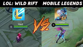 League of Legends: Wild Rift (Ultra) vs Mobile Legends Bang Bang (Ultra) in-game Graphics Comparison