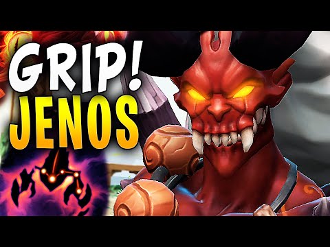 JENOS GRIP 30+ STREAK! - Paladins Gameplay Build