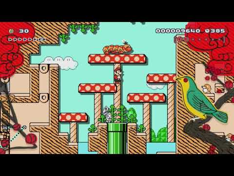 ● a walk in the nature ● by Marc 🍄 Super Mario Maker #agq 😶 No Commentary
