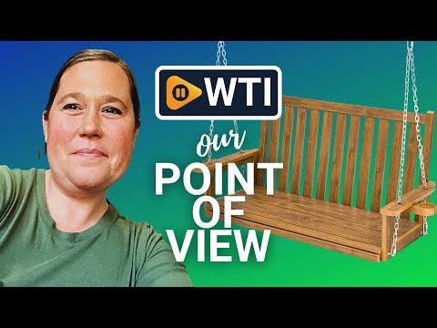 Poly Lumber Patio Swing 2-Seater - WTI product video review
