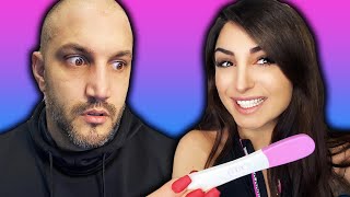 Prank : pinkgeek me fait croire qu elle est enceinte 