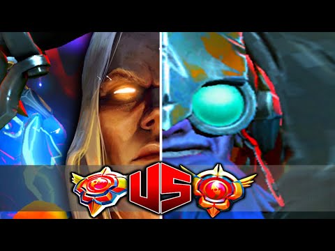 GRAND MASTER INVOKER VS GRAND MASTER TINKER | DOTA 2 TINKER GAMEPLAY.