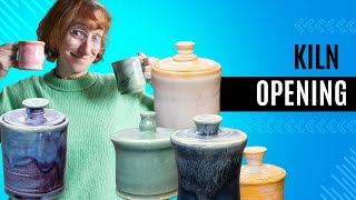 Kiln Opening 8: Jars, Mugs, Amaco and Mayco Glaze Combos