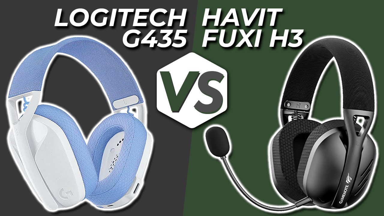 HEADSET LOGITECH G435 OU HAVIT FUXI H3? QUAL HEADSET COMPRAR? ANÁLISE POR AUGUSTO ROCK
