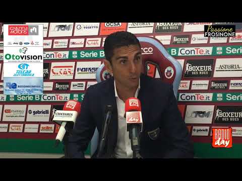06/06/2018: Cittadella – Frosinone 1 – 1, conferenza stampa Moreno Longo